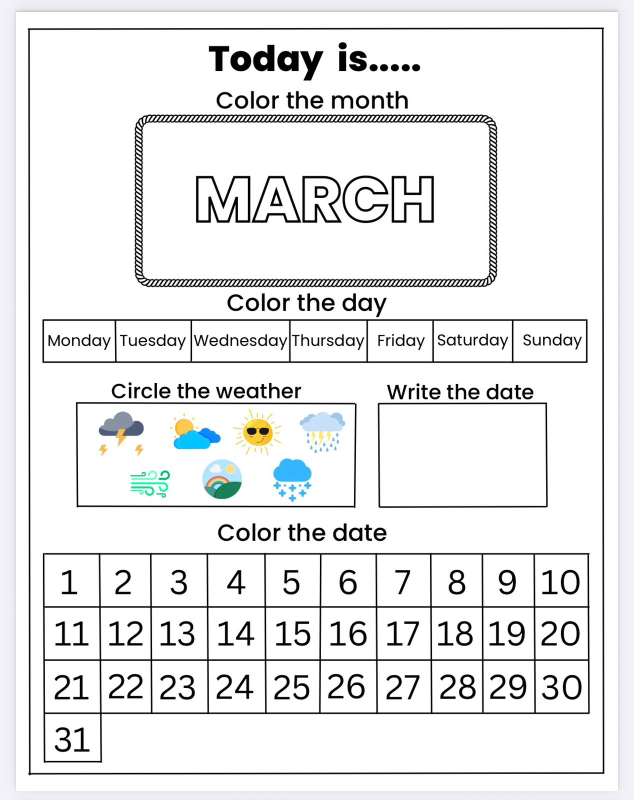 Calendar Activity