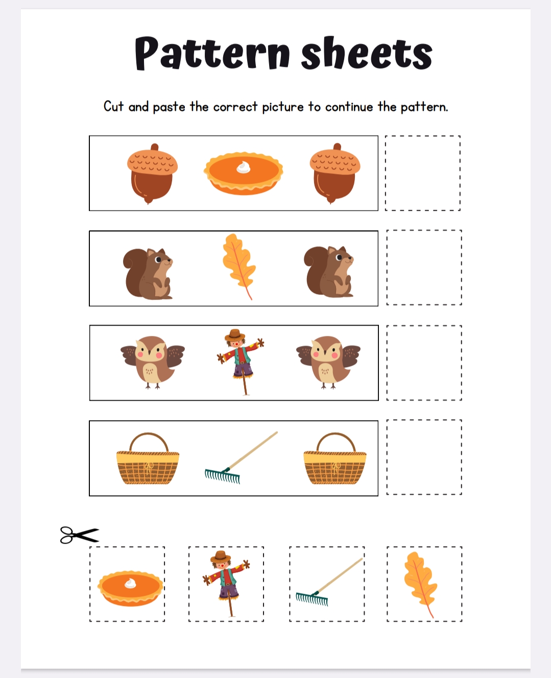 Pattern Sheets